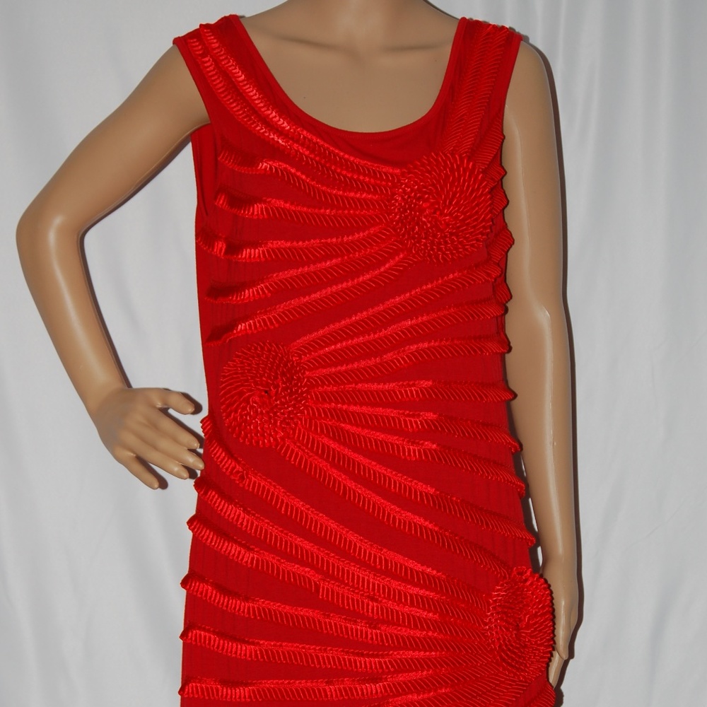 Lauren Michele Flowered Dress